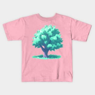 Protect the Earth Digital Tree Painting (MD23ERD002) Kids T-Shirt